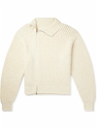 Isabel Marant - Brian Cotton and Wool-Blend Rollneck Sweater - Neutrals