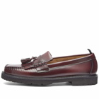 Fred Perry Authentic Men's G.H Bass Tassel Loafer in Oxblood