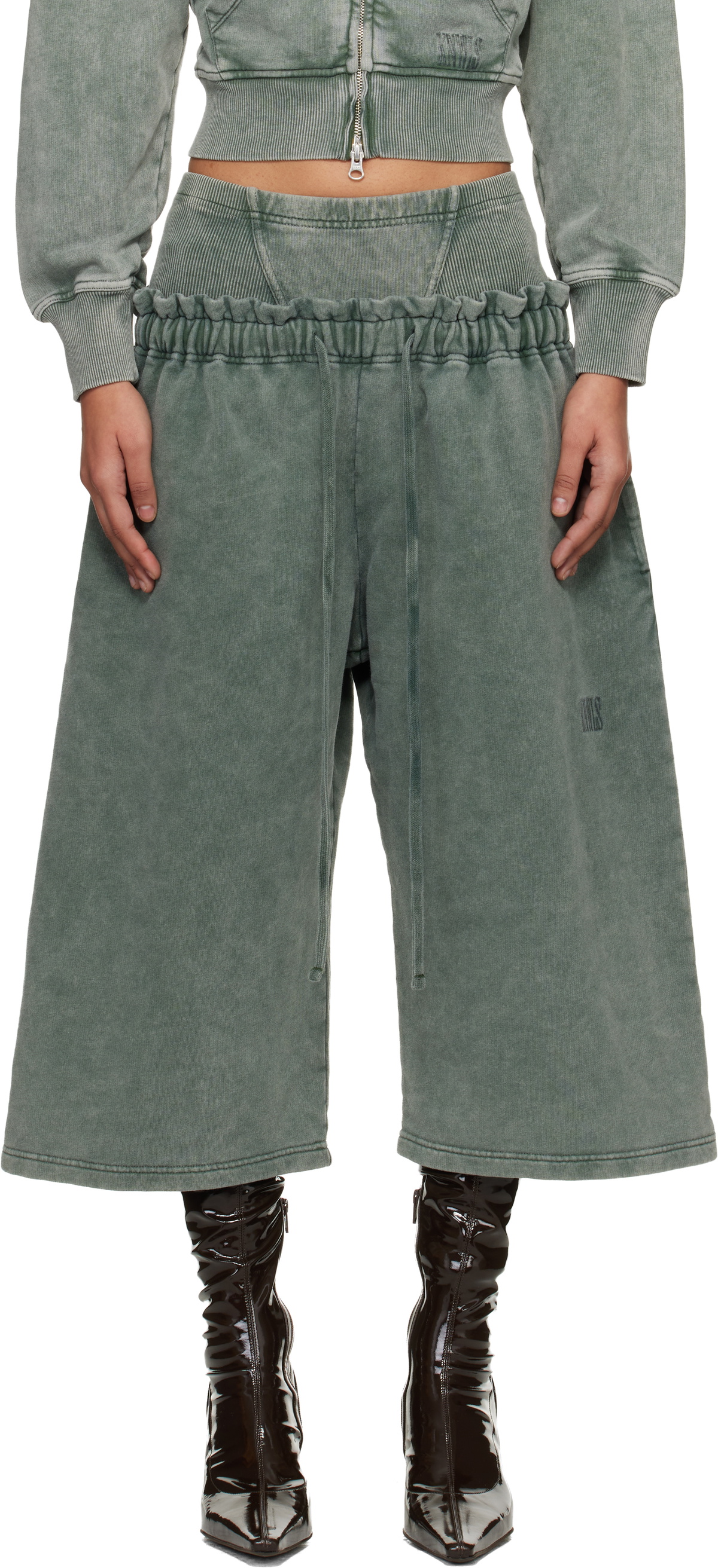 KNWLS Green Haze Sweat Shorts