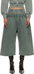 KNWLS Green Haze Sweat Shorts