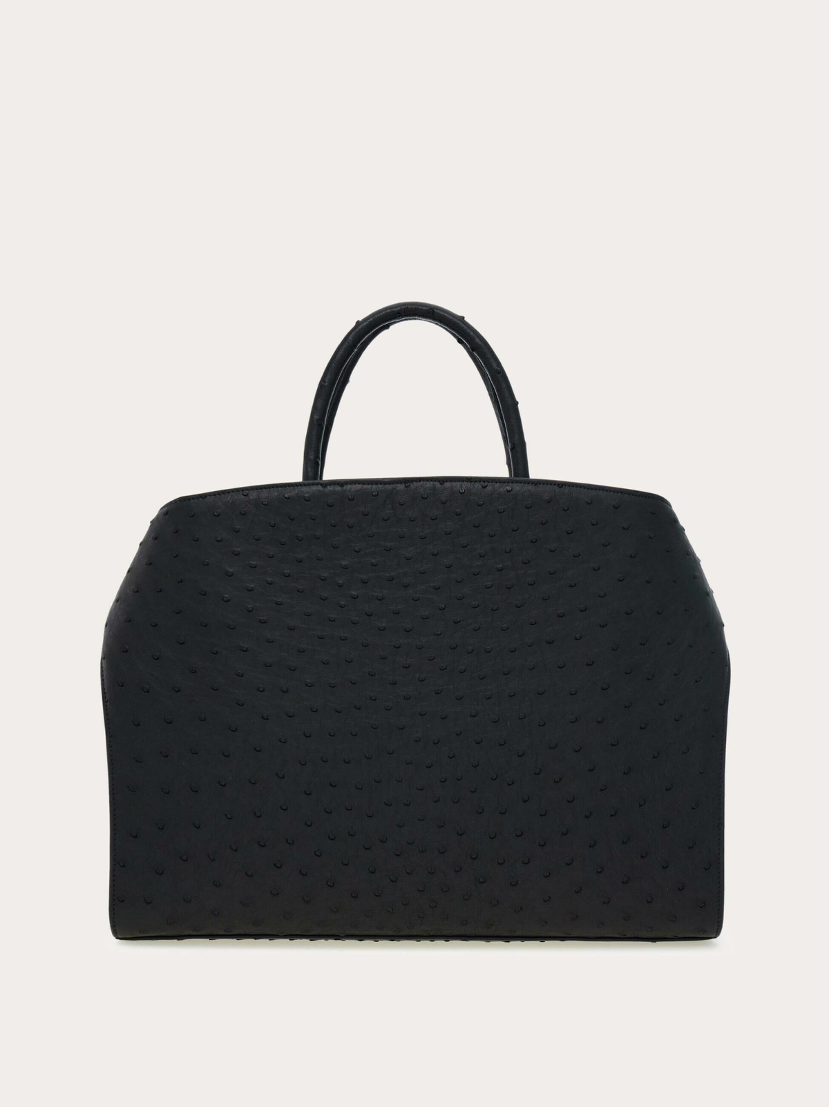 Ferragamo Mens Hug briefcase in Black