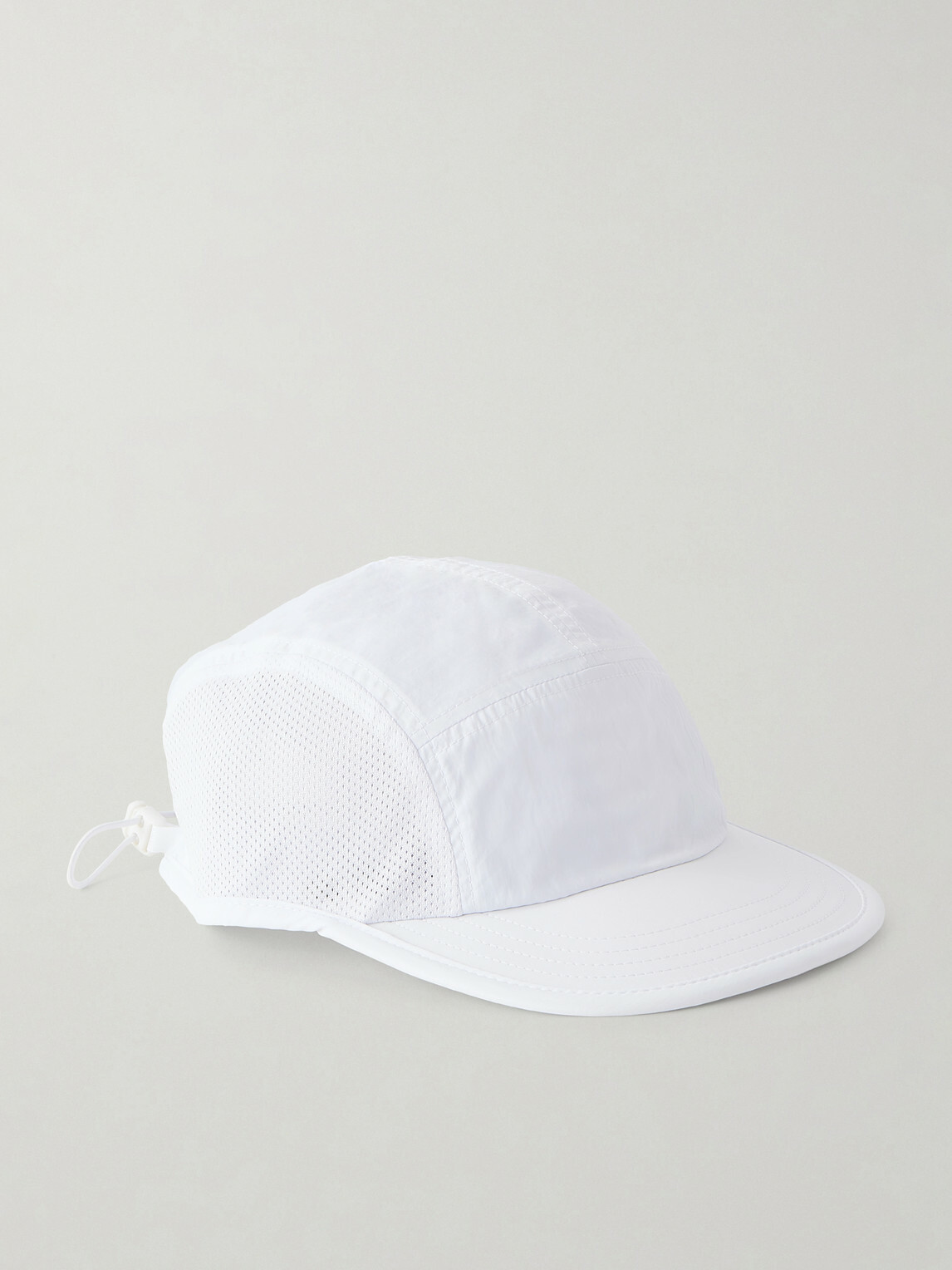 DISTRICT VISION - Logo-Appliquéd Panelled Shell and Mesh Cap