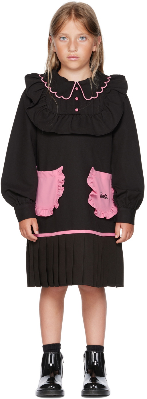 FLAKIKI SSENSE Exclusive Kids Black Ruffled Barbie Dress