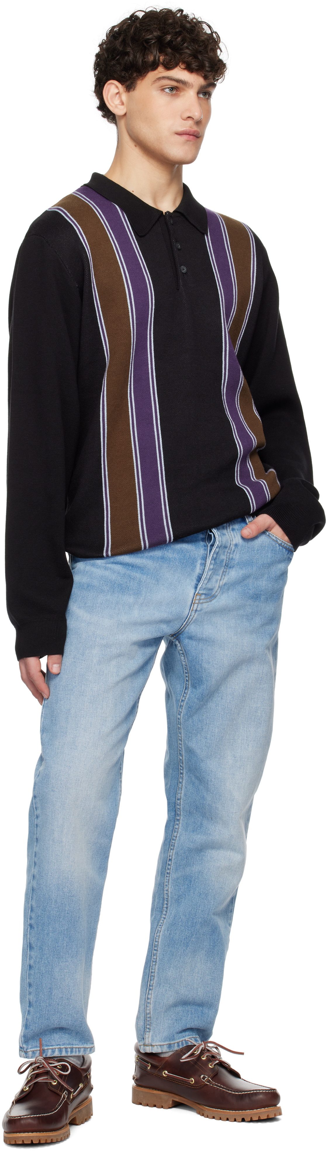 Carhartt Work In Progress Black Arlo Polo Carhartt WIP