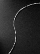 Alex Moss New York - 22-inch 14-Karat White Gold Box Chain Necklace