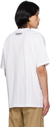 AAPE by A Bathing Ape White Printed T-Shirt