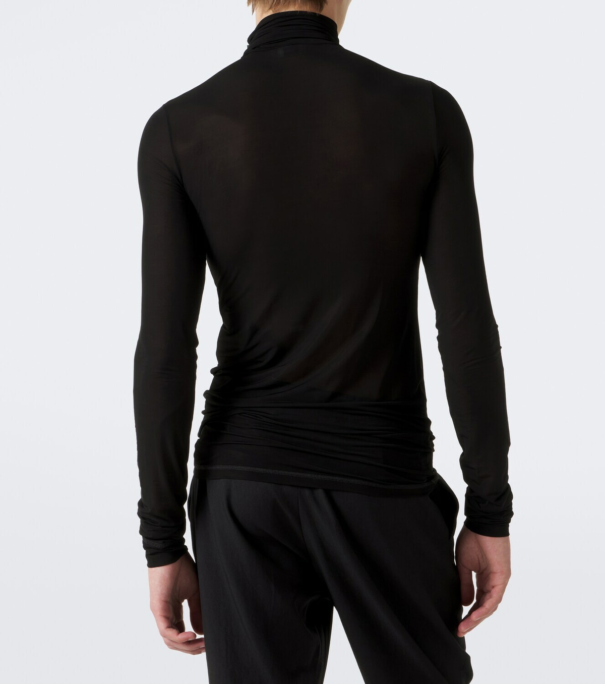 Saint Laurent Jersey turtleneck top