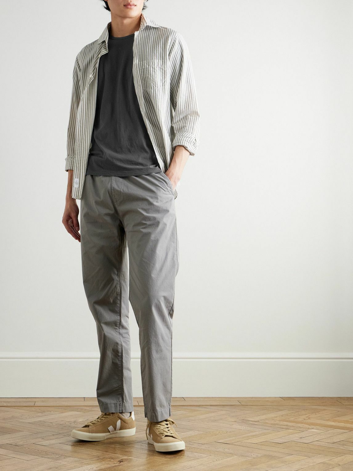 Hartford - Cotton-Jersey T-Shirt - Gray