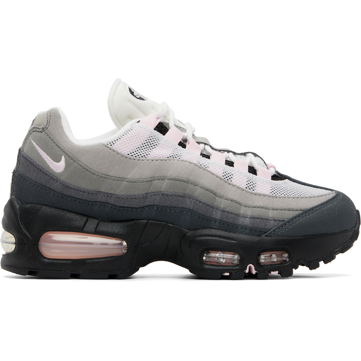 Nike Gray Air Max 95 Big Bubble Sneakers