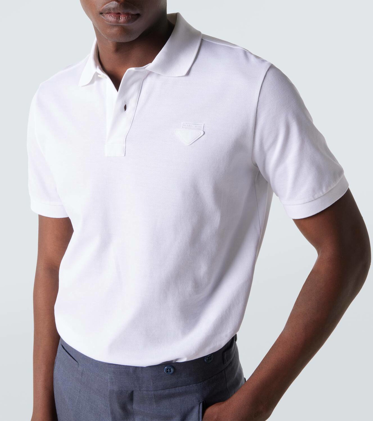 Prada Cotton piqué polo shirt Prada