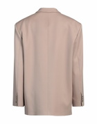 The Attico Womens Blazer Sand