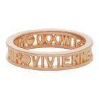 Vivienne Westwood Rose Gold Westminster Ring