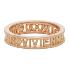 Vivienne Westwood Rose Gold Westminster Ring