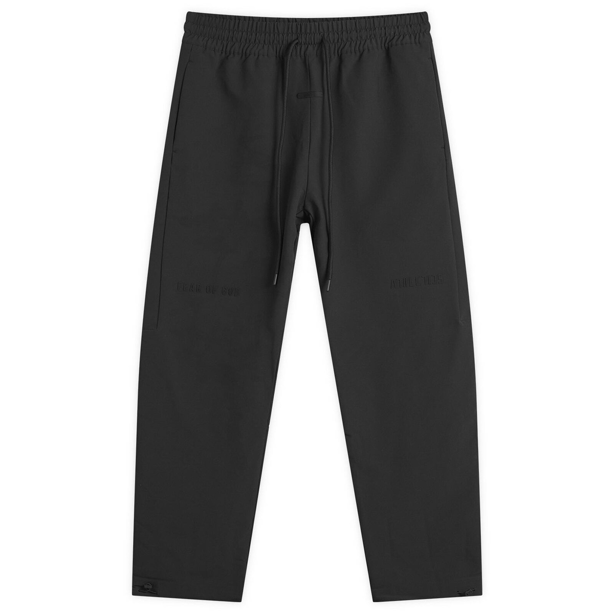 Adidas x FOG adidas x Fear Of God Athletics Brushback Woven Storm Pant in Black