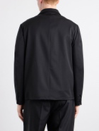 Barena - Wool-Blend Gabardine Overshirt - Black