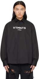 VTMNTS Black Paris Shirt