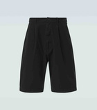 Junya Watanabe Pleated high-rise shorts