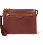 TOM FORD - Leather Pouch - Brown