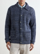 Altea - Virgin Wool Cardigan - Blue