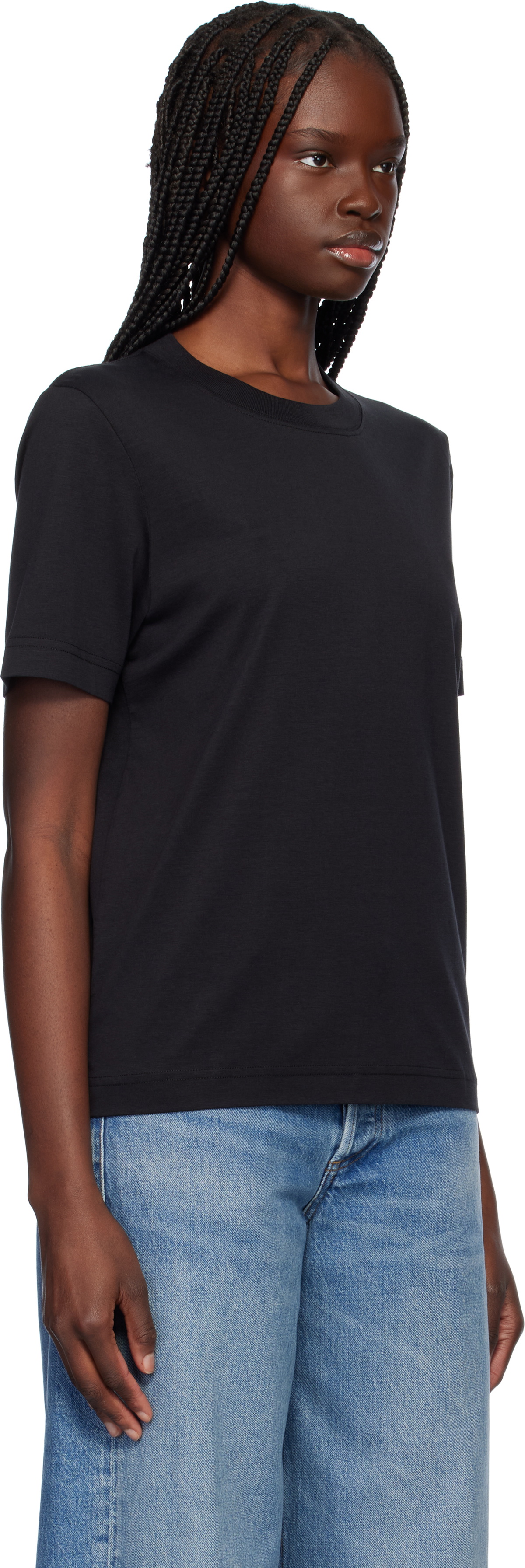 CDLP Black Midweight T-shirt