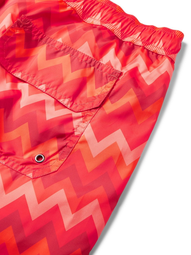 Photo: MISSONI - Printed Swim Shorts - Orange