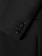 LOEWE - Grain de Poudre Wool and Silk-Blend Blazer - Black