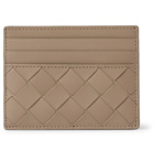 BOTTEGA VENETA - Intrecciato Leather Cardholder - Brown