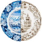 Seletti White Hybrid Sofronia Plate
