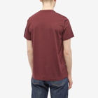 Fred Perry Authentic Men's Embroidered T-Shirt in Oxblood