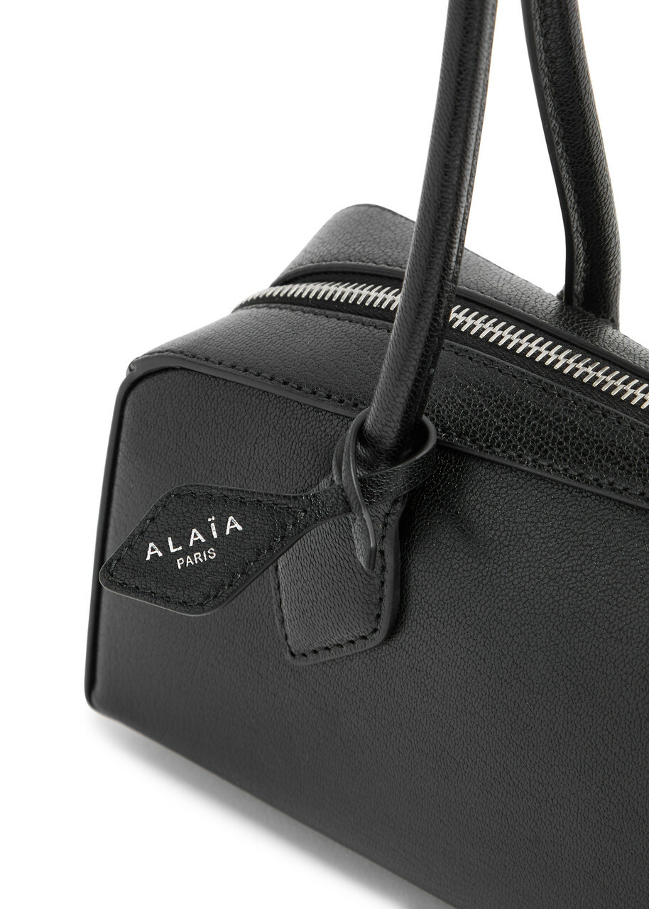 Alaïa Le Teckel Medium Grained Leather Shoulder bag - Black - One Size