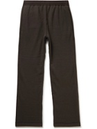 The Row - Dolin Organic Cotton-Jersey Sweatpants - Brown