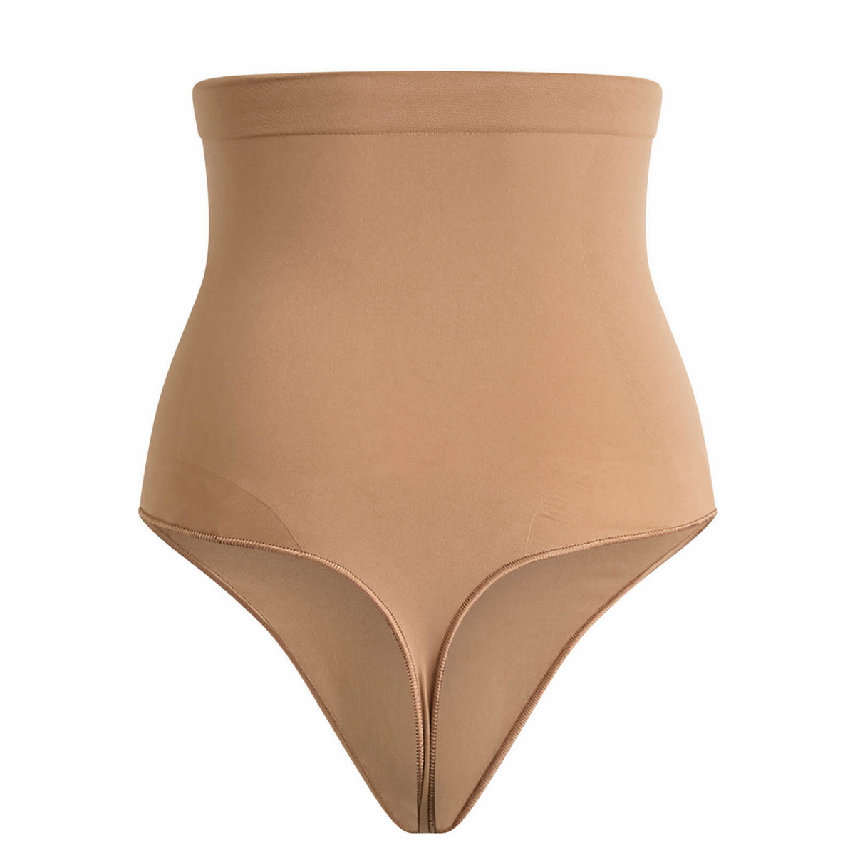 SKIMS Women's Seamless Sculpt High Waist Thong in Sienna