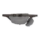 Satisfy Grey Reflective Logo Belt Bag