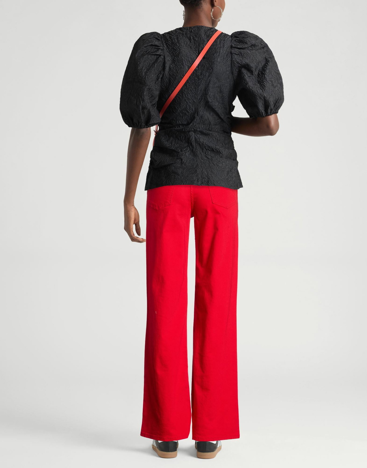 Maje Womens Jeans in Red