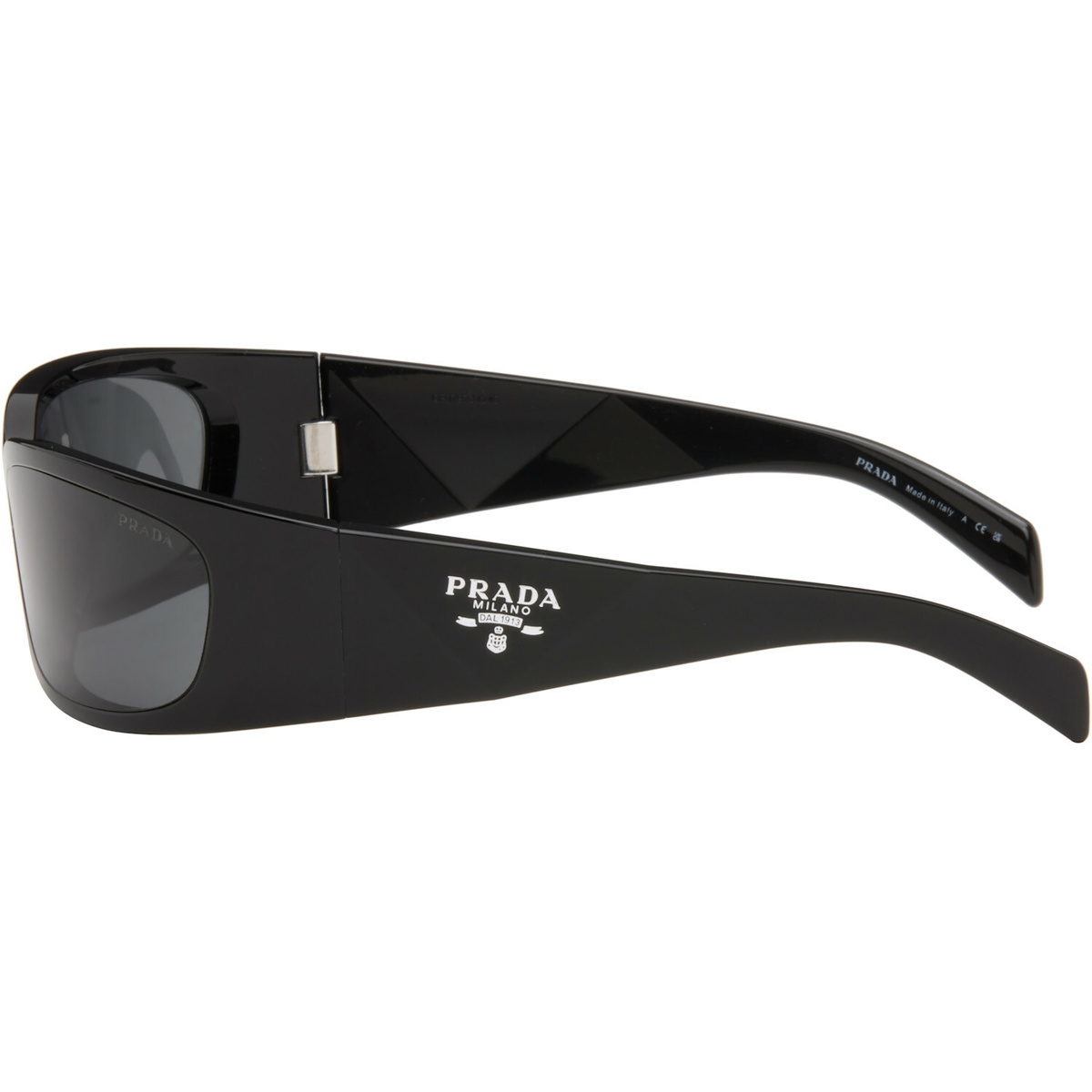 Prada Eyewear Black 'Prada Symbole' Sunglasses