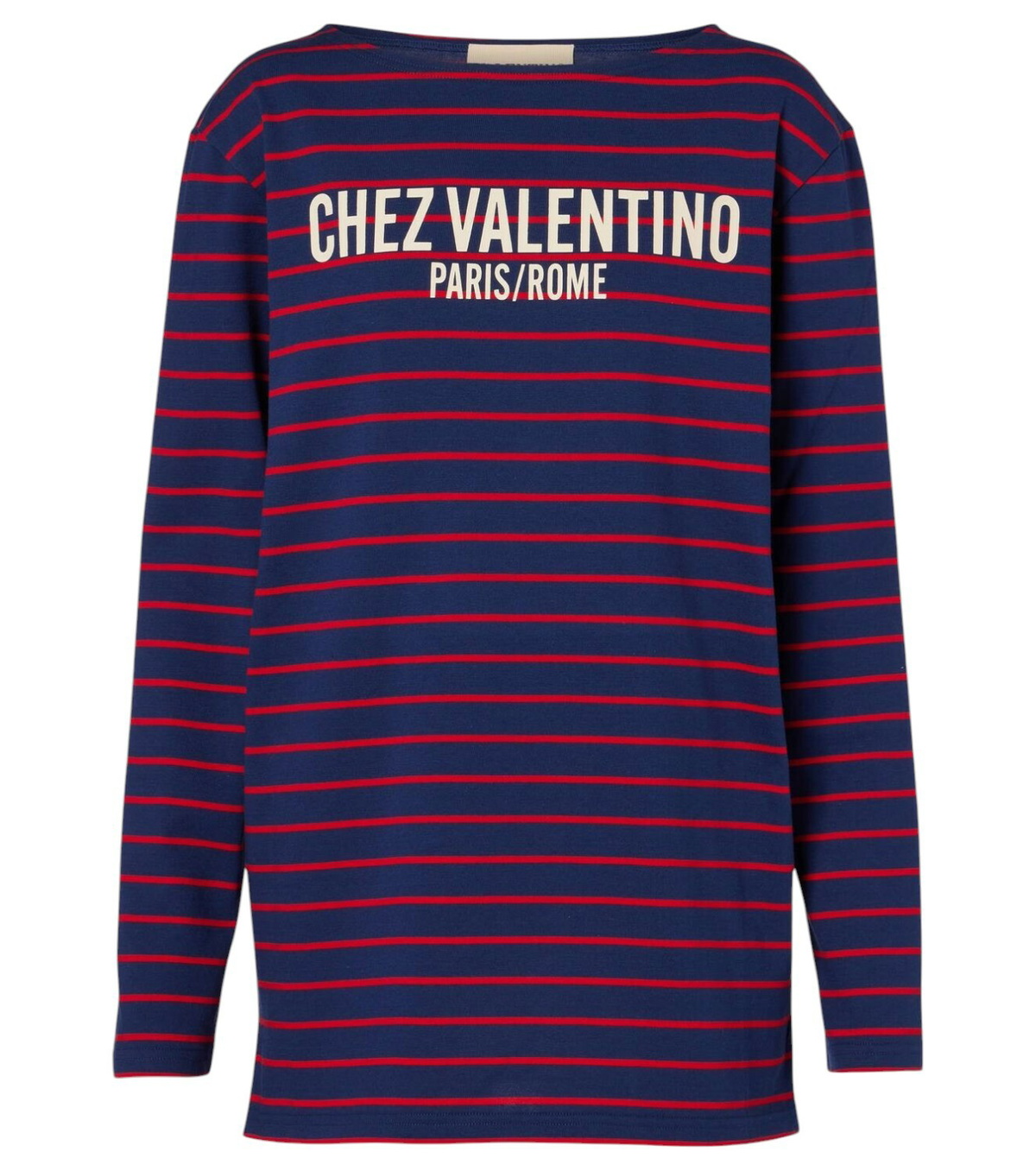 Valentino Starfish cropped cotton poplin shirt Valentino
