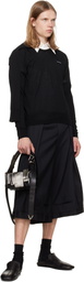 HODAKOVA Black Double Sleeve Sweater