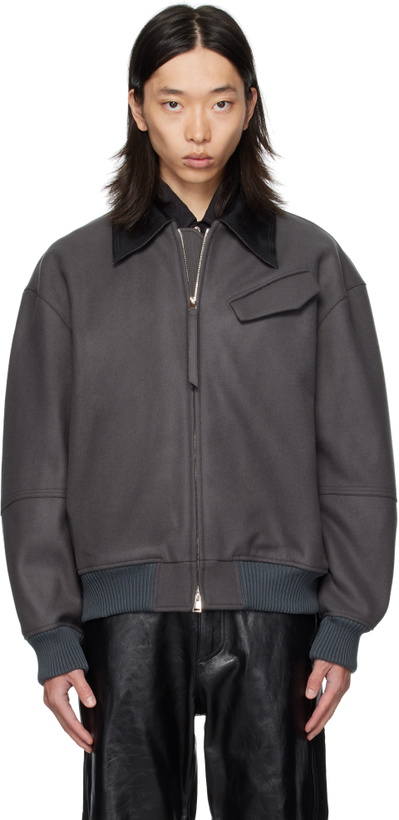 Photo: OUAT Gray Meta Blouson Jacket