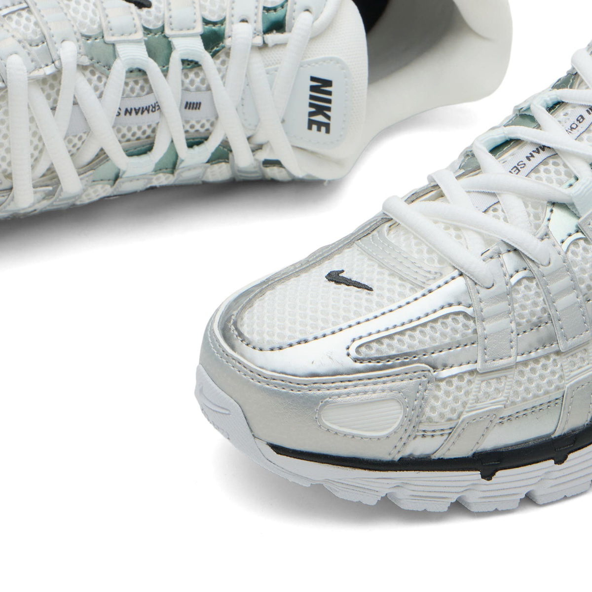 Nike Women's P-6000 SE Sneaker in White/Grey