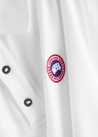 Canada Goose Beckley Logo Piqué Cotton Polo Shirt White