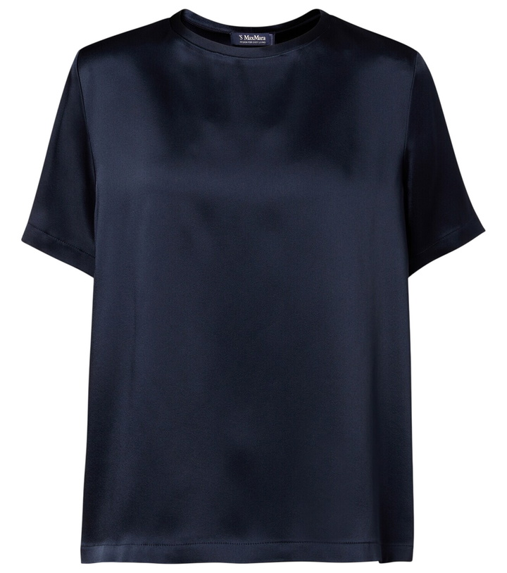 Photo: 'S Max Mara Satin T-shirt