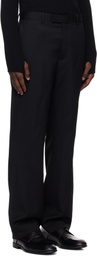 Sunflower Black Straight Trousers