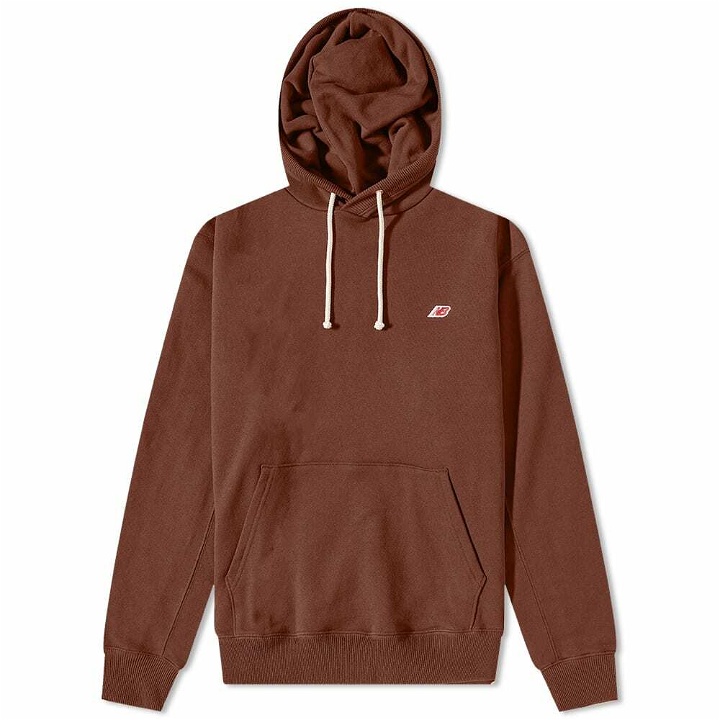 Photo: New Balance Men's Made in USA Hoody in Brown