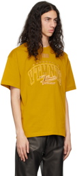 VTMNTS Yellow Embroidered T-Shirt
