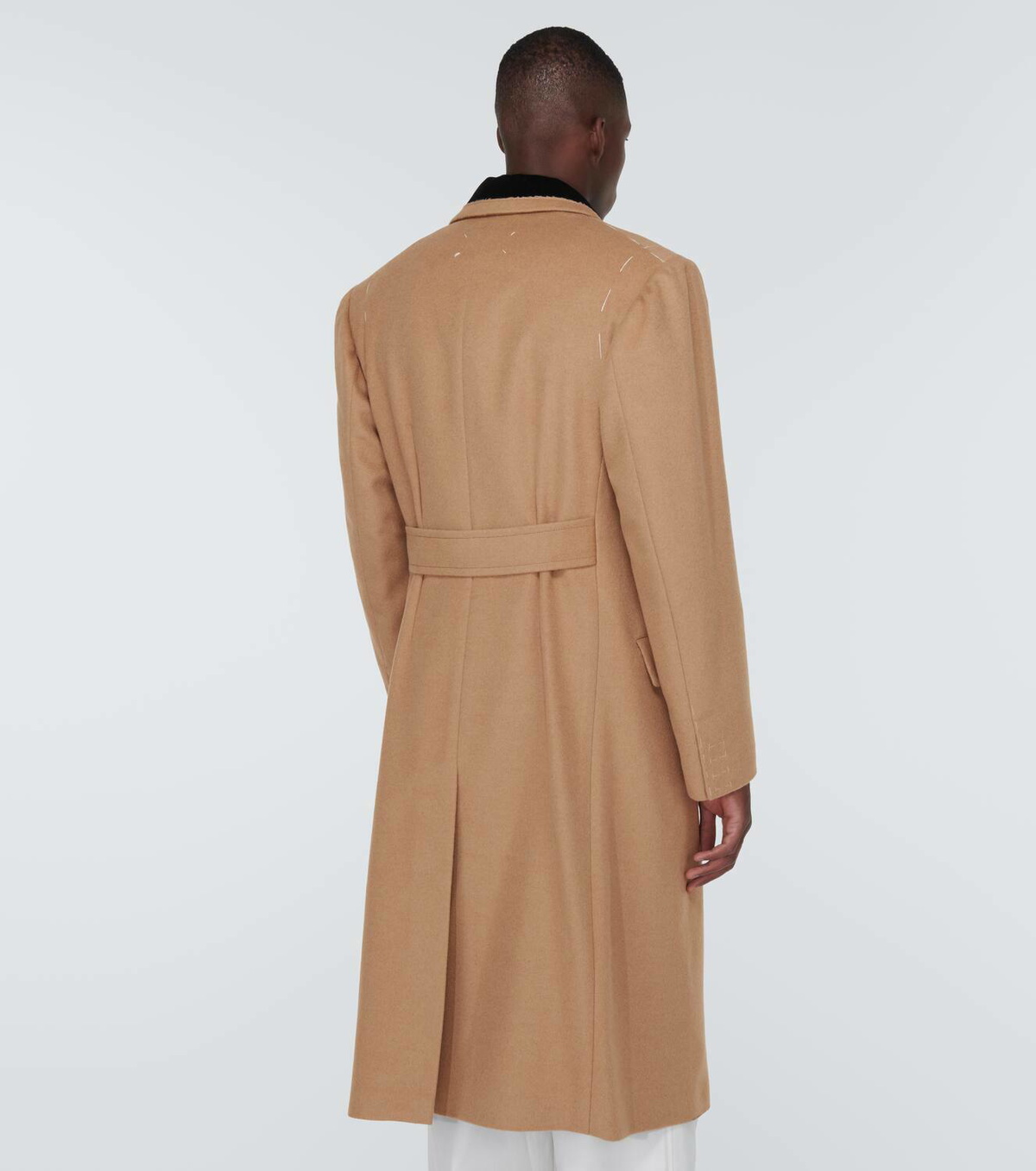 Maison Margiela Wool and camel hair overcoat Maison Margiela