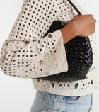 Frame Postcard crochet cotton cardigan