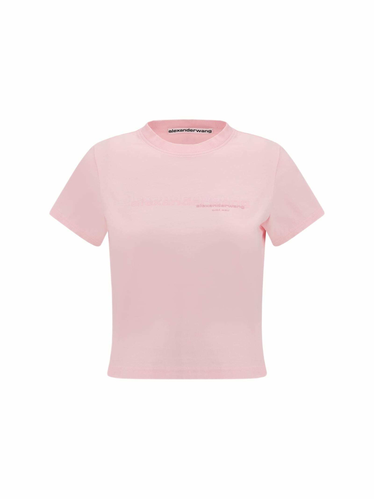 Alexander Wang Red Semi-Sheer Long Sleeve T-Shirt Alexander Wang