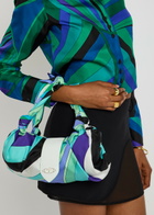 Pucci Emilio Printed Silk-twill Shoulder bag - Multi Print - One Size