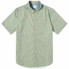 Paul Smith Men's Multi Dot Short Sleeve Shirt in Green