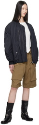 Isabel Marant Etoile Black Coleen Bomber Jacket